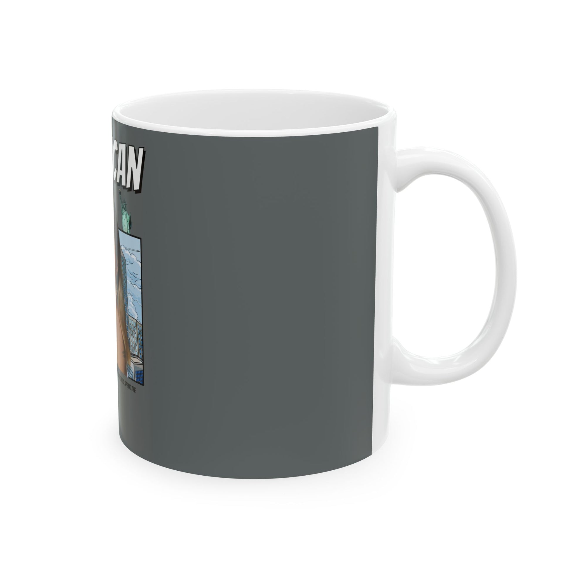 American Style Ceramic Mug - Stylish 11oz & 15oz Coffee Cup for Trendy Drinkware