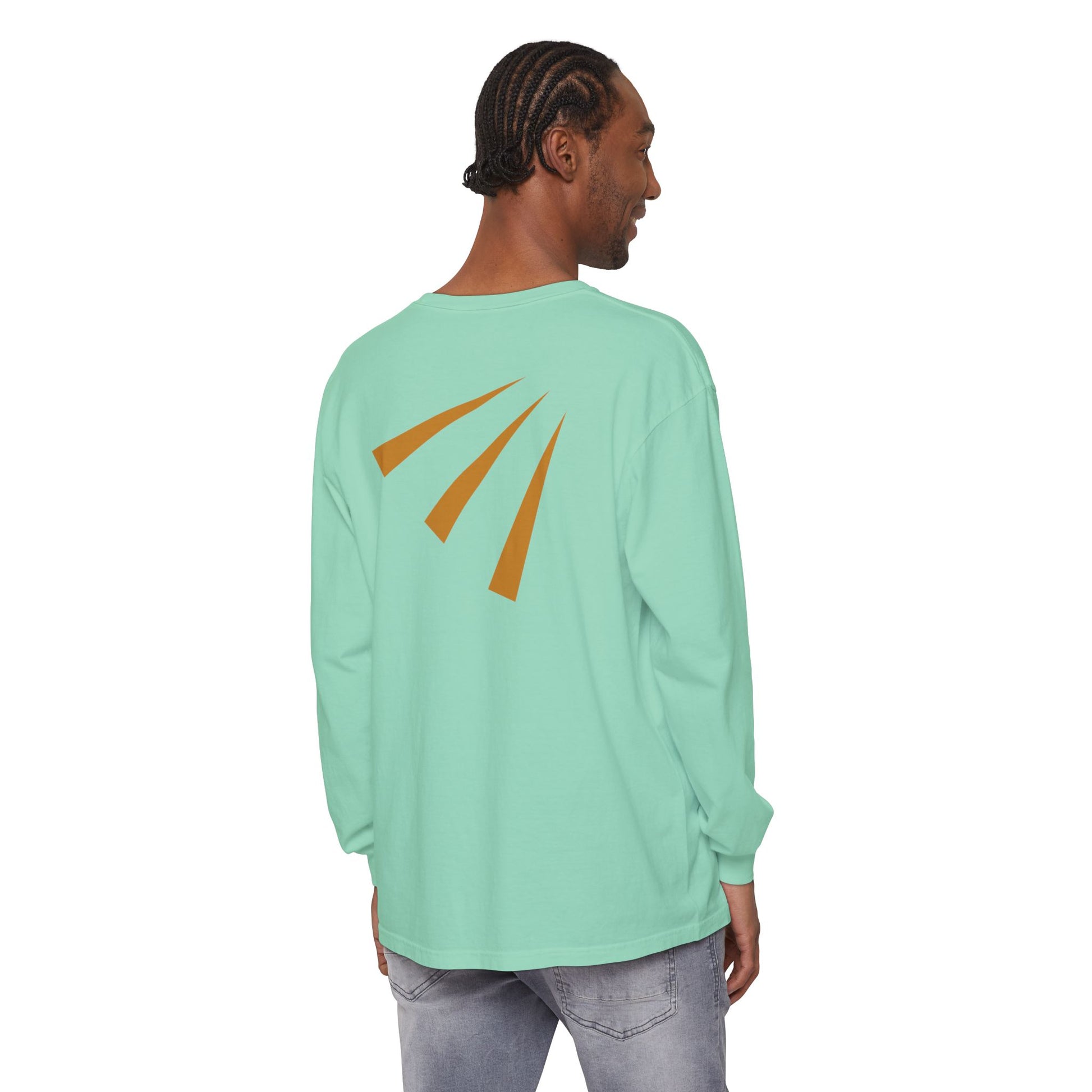 Smiling Character Unisex Long Sleeve Tee - Perfect for Casual Days & Gift Giving