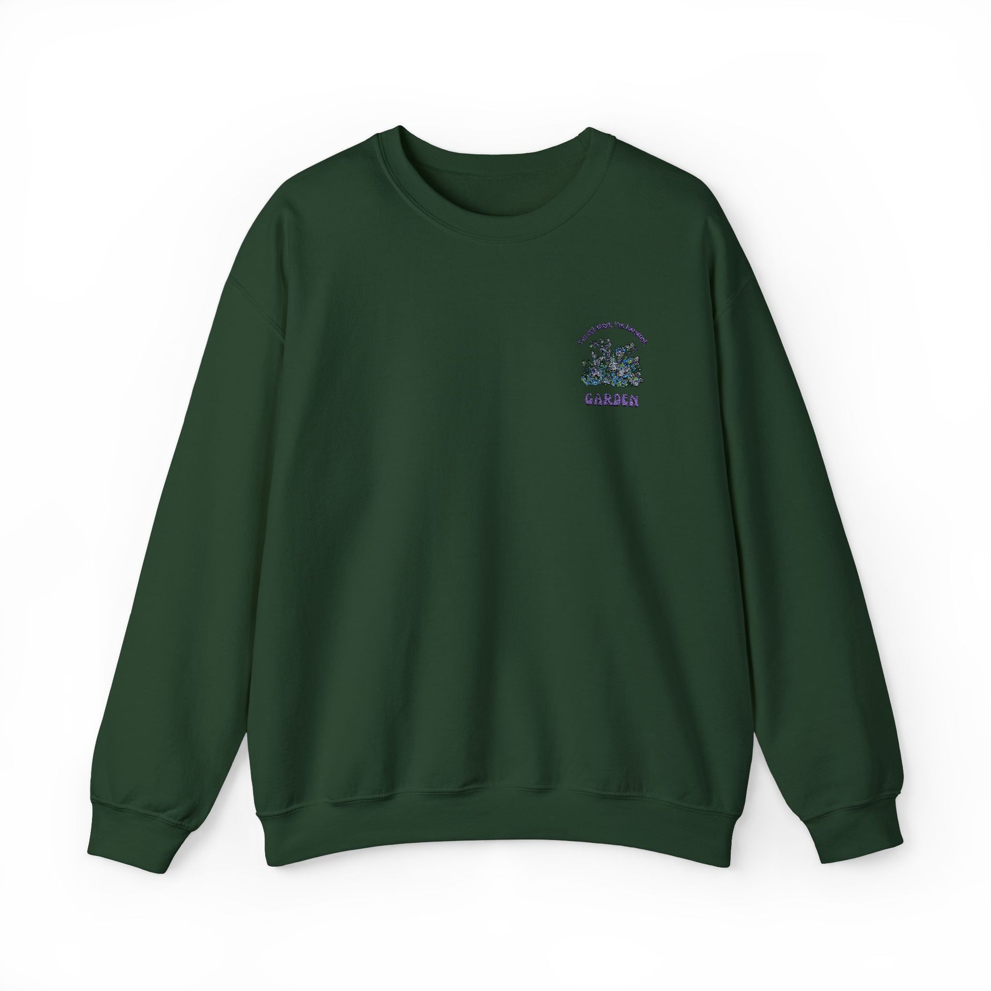 Garden Vibes Unisex Crewneck Sweatshirt - Cozy Botanical Style