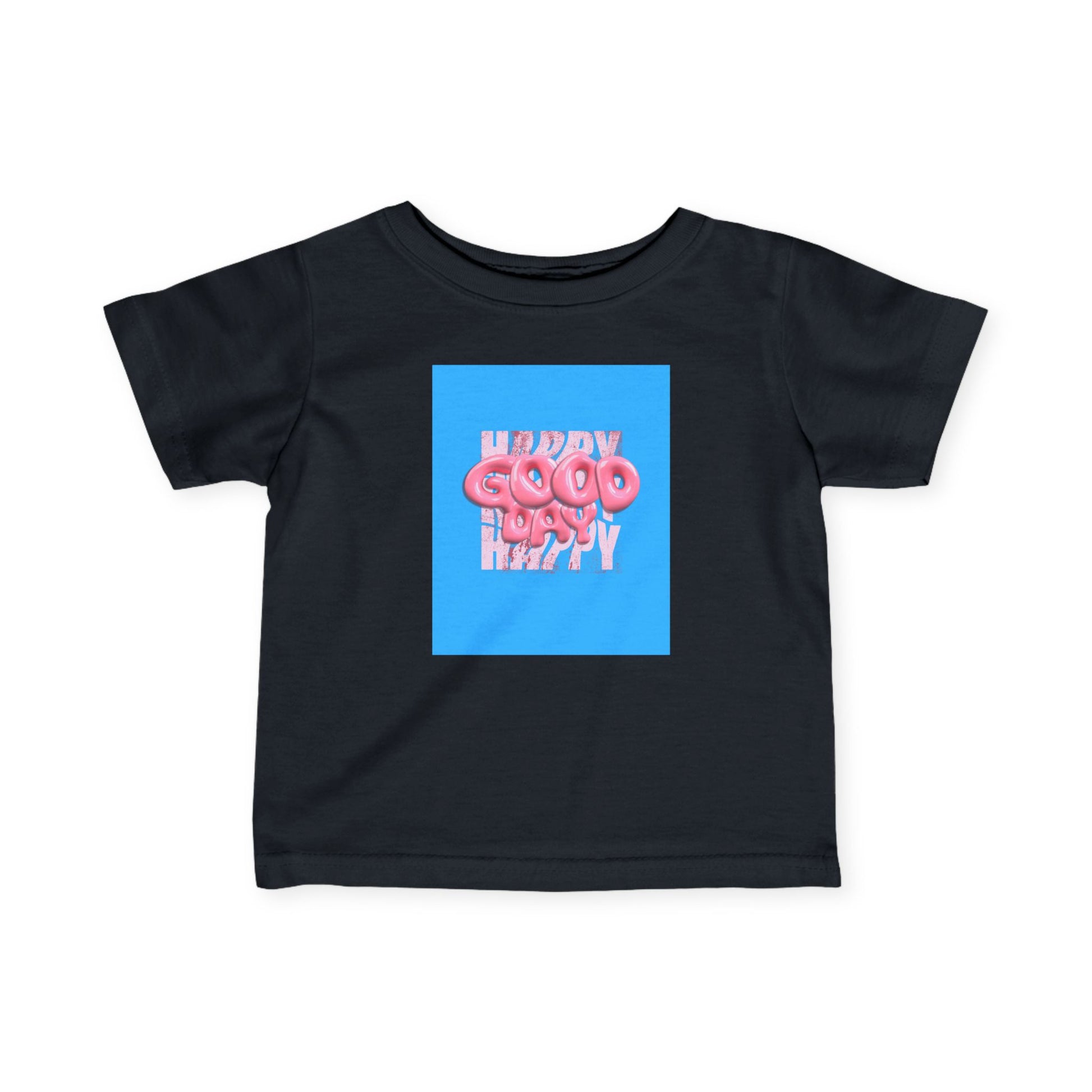 Happy Good Day Infant Tee - Fun Colorful Design for Baby