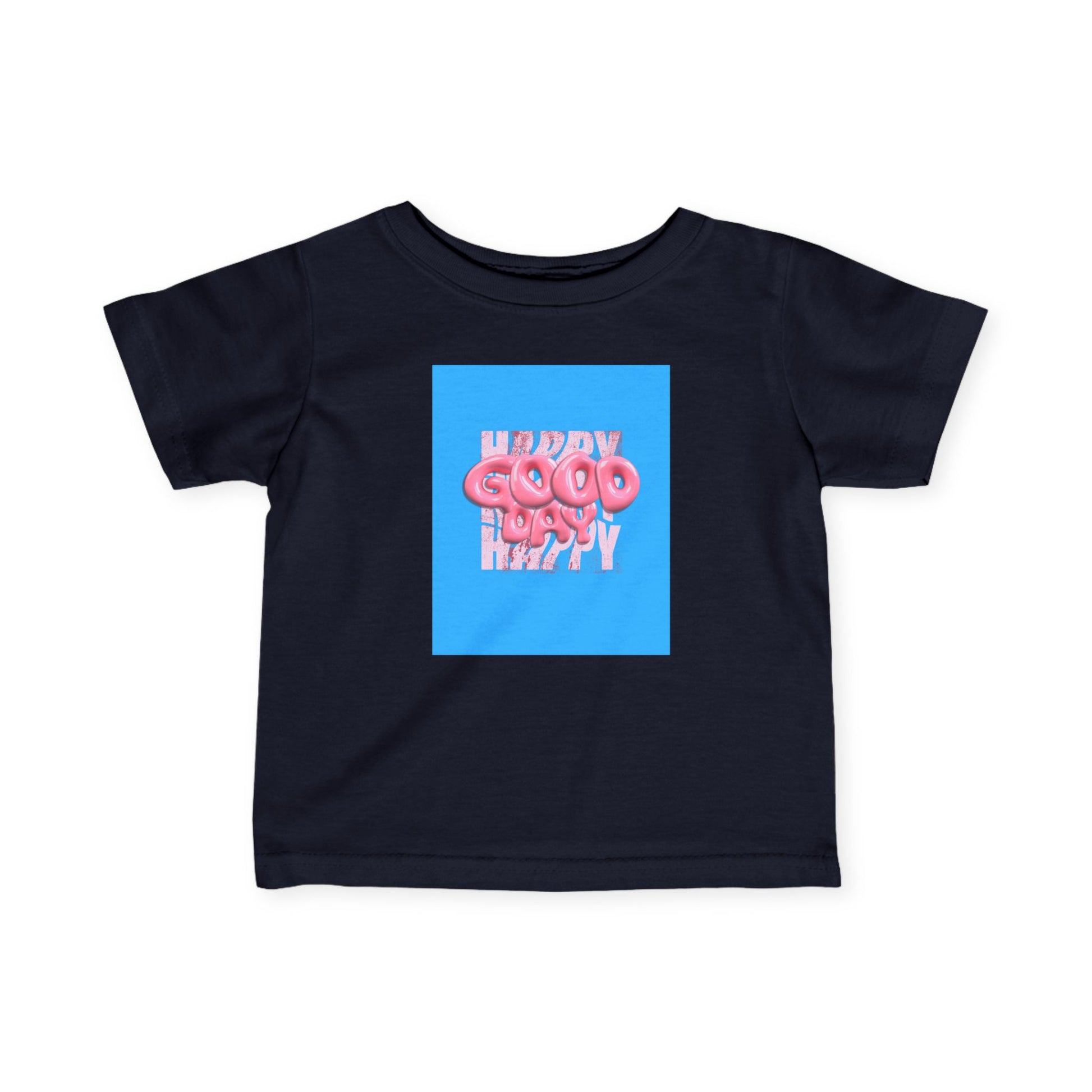 Happy Good Day Infant Tee - Fun Colorful Design for Baby