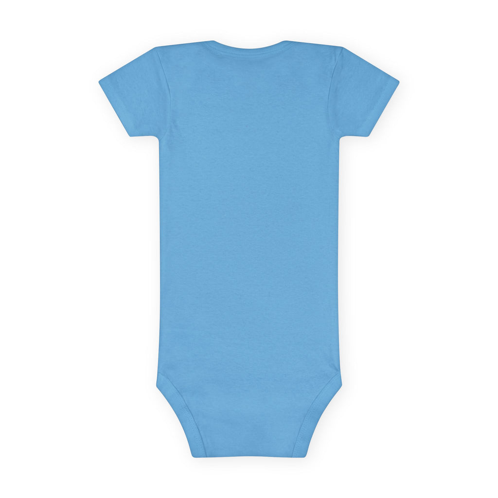 Cute Baby Short Sleeve Onesie® - 'Pink Heart' Design for Infants