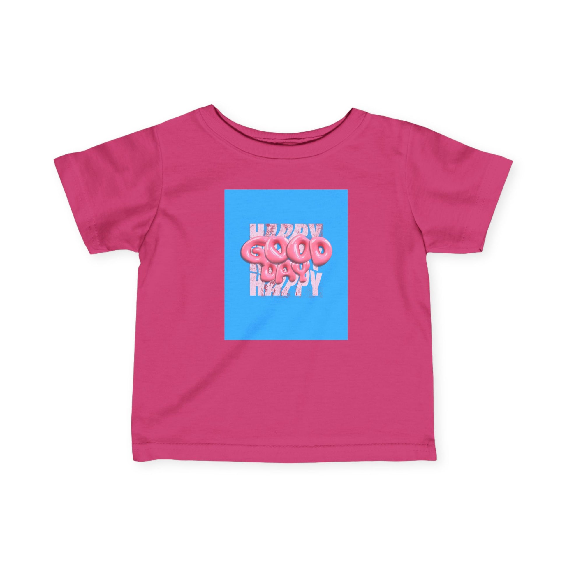 Happy Good Day Infant Tee - Fun Colorful Design for Baby