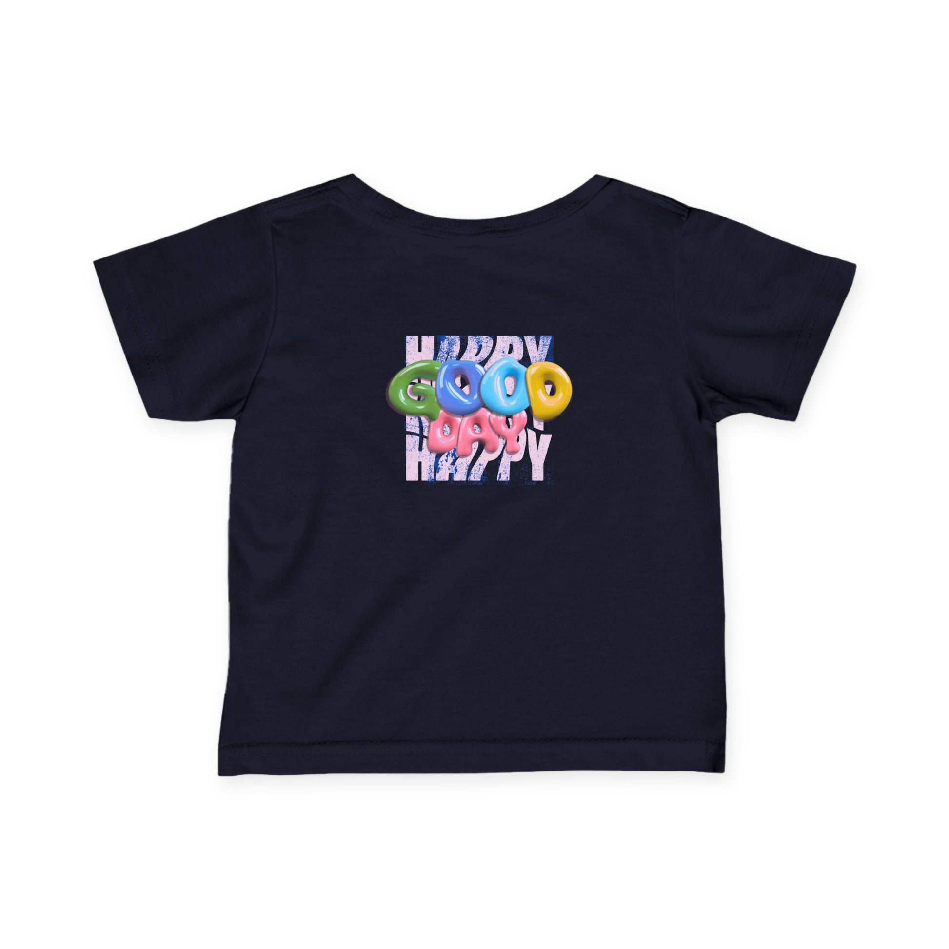 Happy Good Day Infant Tee - Fun Colorful Design for Baby