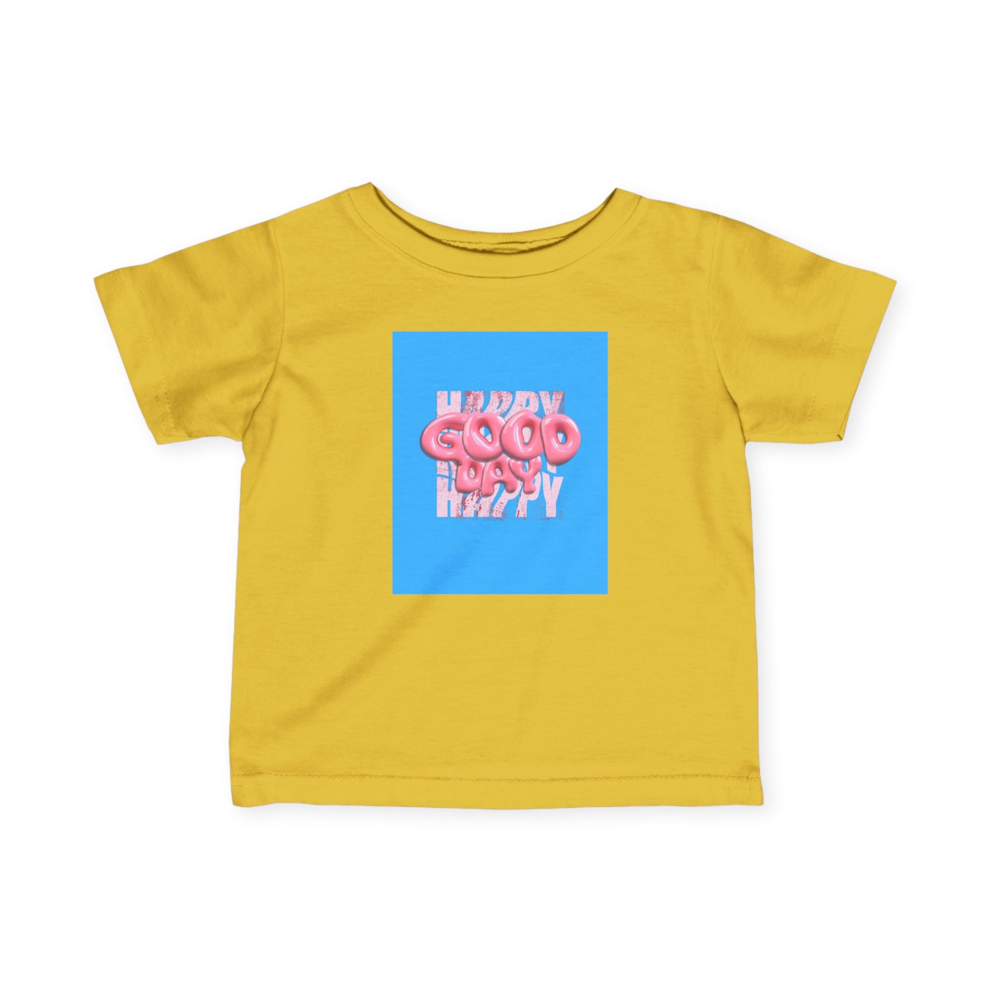 Happy Good Day Infant Tee - Fun Colorful Design for Baby