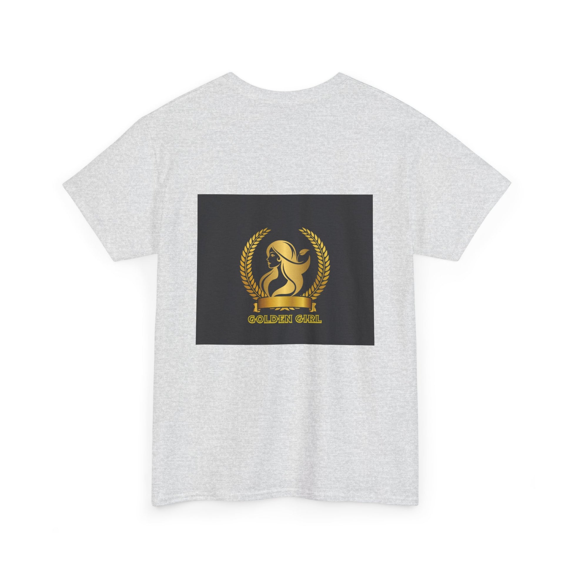 Golden Owl Unisex Heavy Cotton Tee - Casual Wear, Trendy T-Shirt, Unique Gift, Comfortable Apparel, Perfect for Any Occasion
