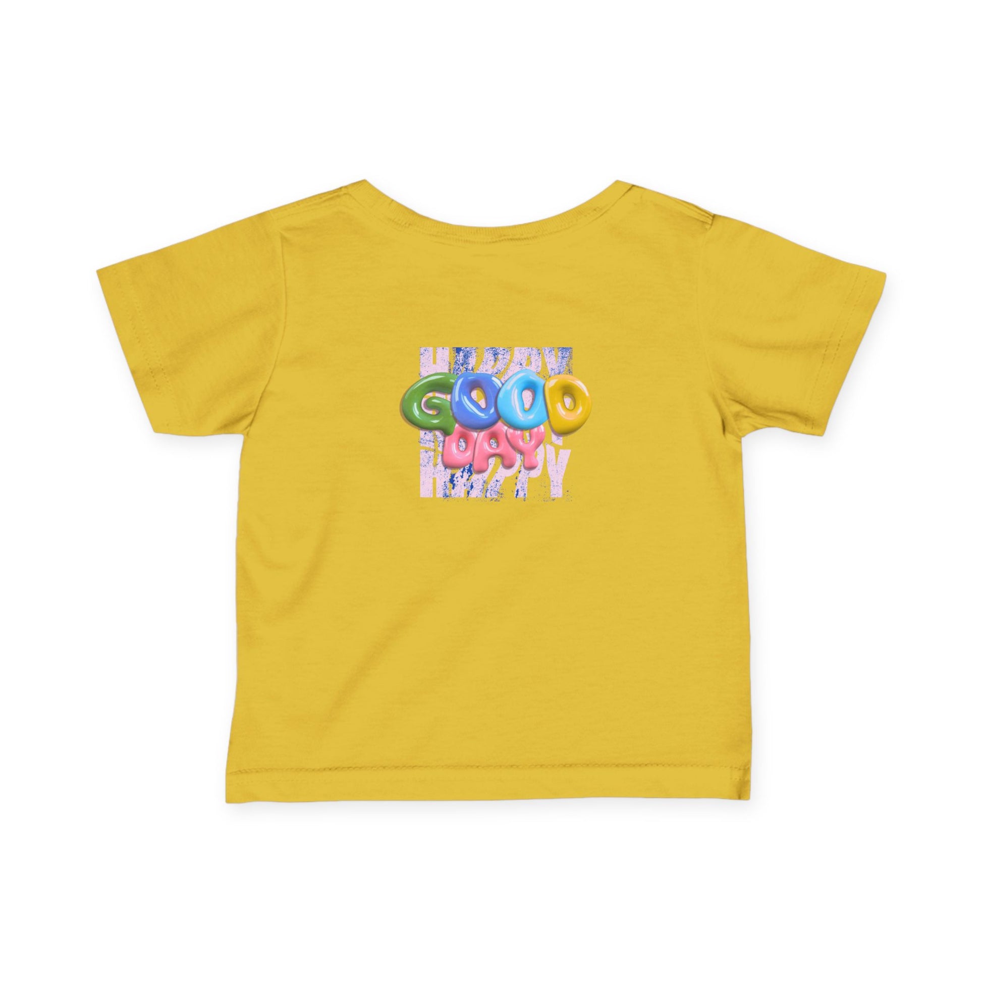 Happy Good Day Infant Tee - Fun Colorful Design for Baby