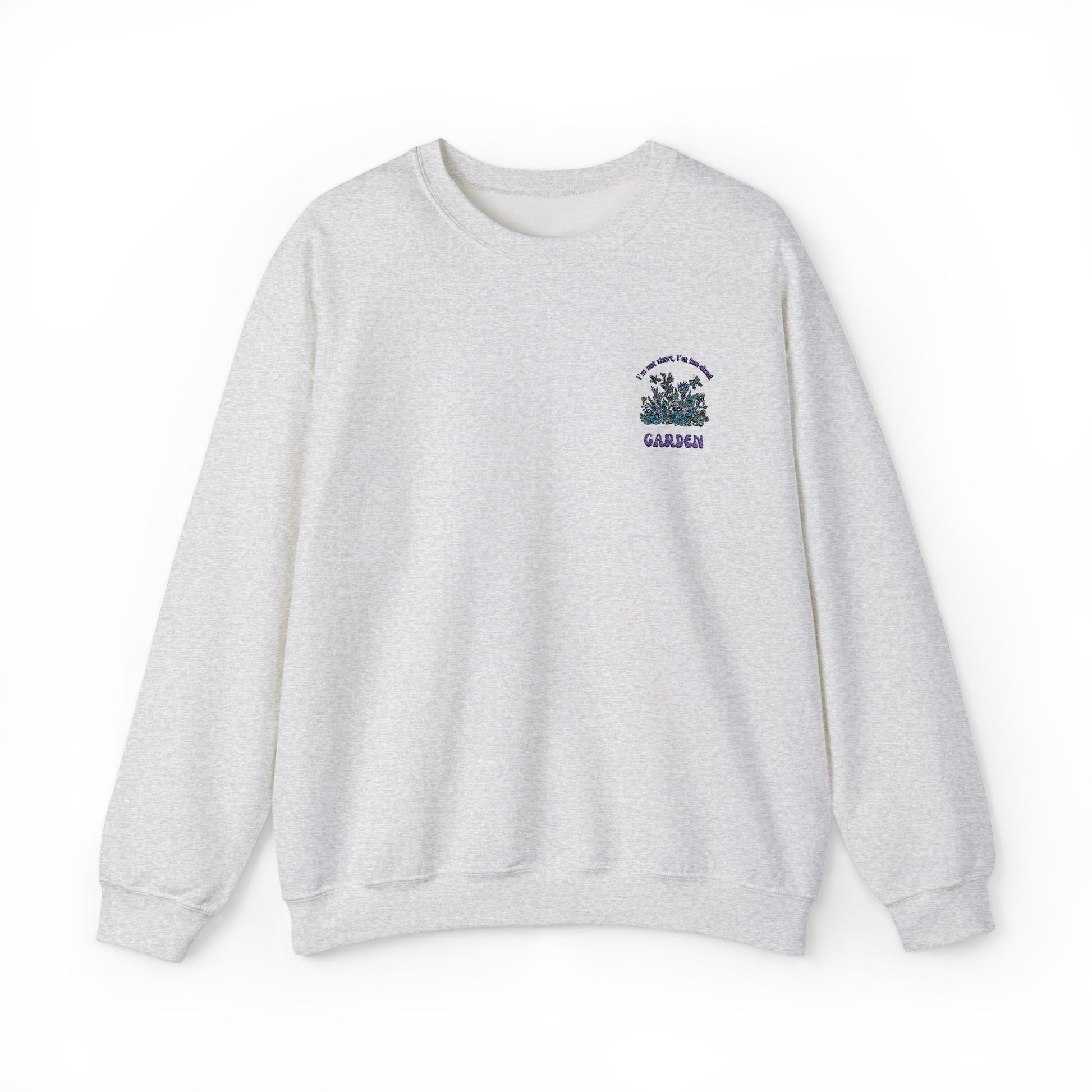Garden Vibes Unisex Crewneck Sweatshirt - Cozy Botanical Style