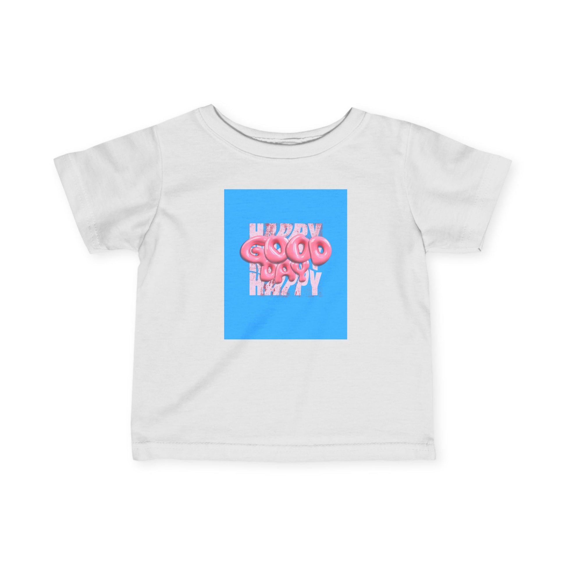 Happy Good Day Infant Tee - Fun Colorful Design for Baby