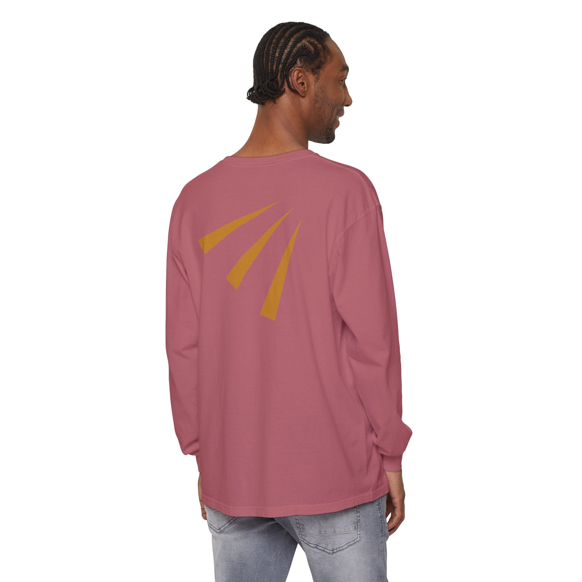 Smiling Character Unisex Long Sleeve Tee - Perfect for Casual Days & Gift Giving