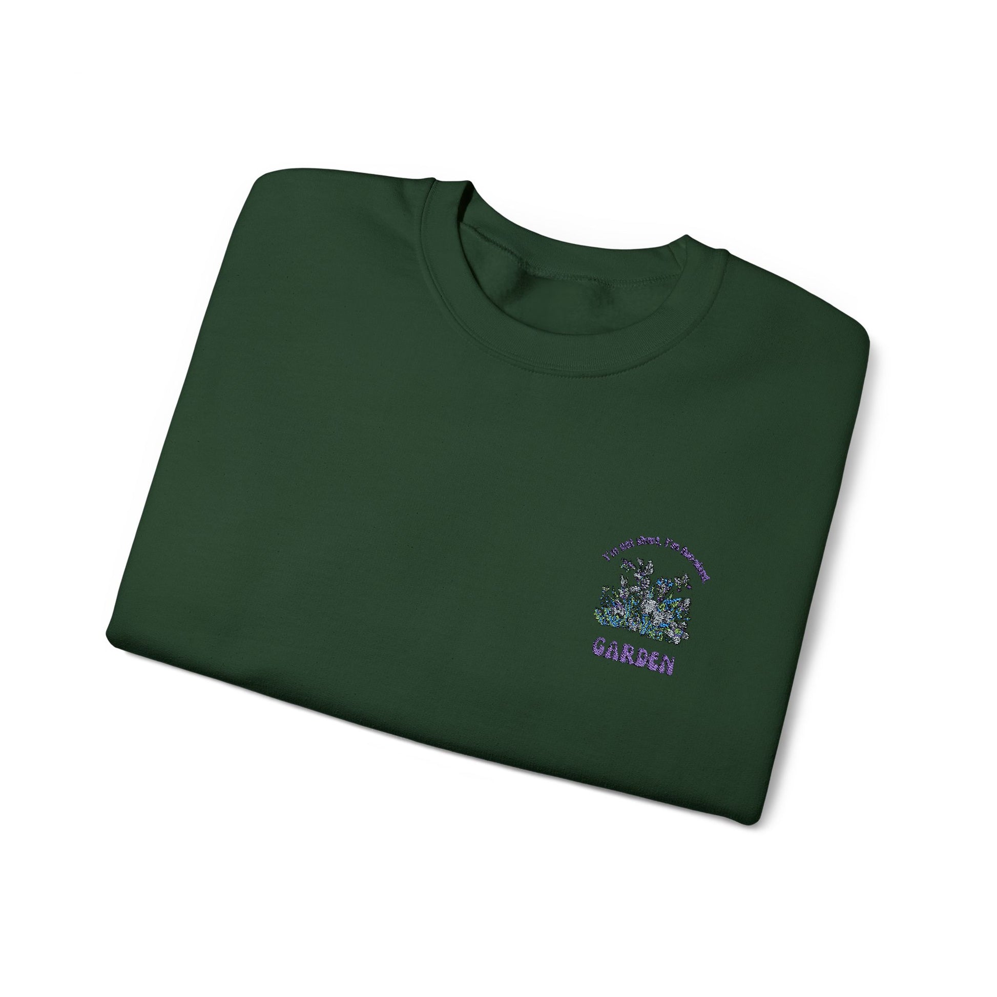Garden Vibes Unisex Crewneck Sweatshirt - Cozy Botanical Style