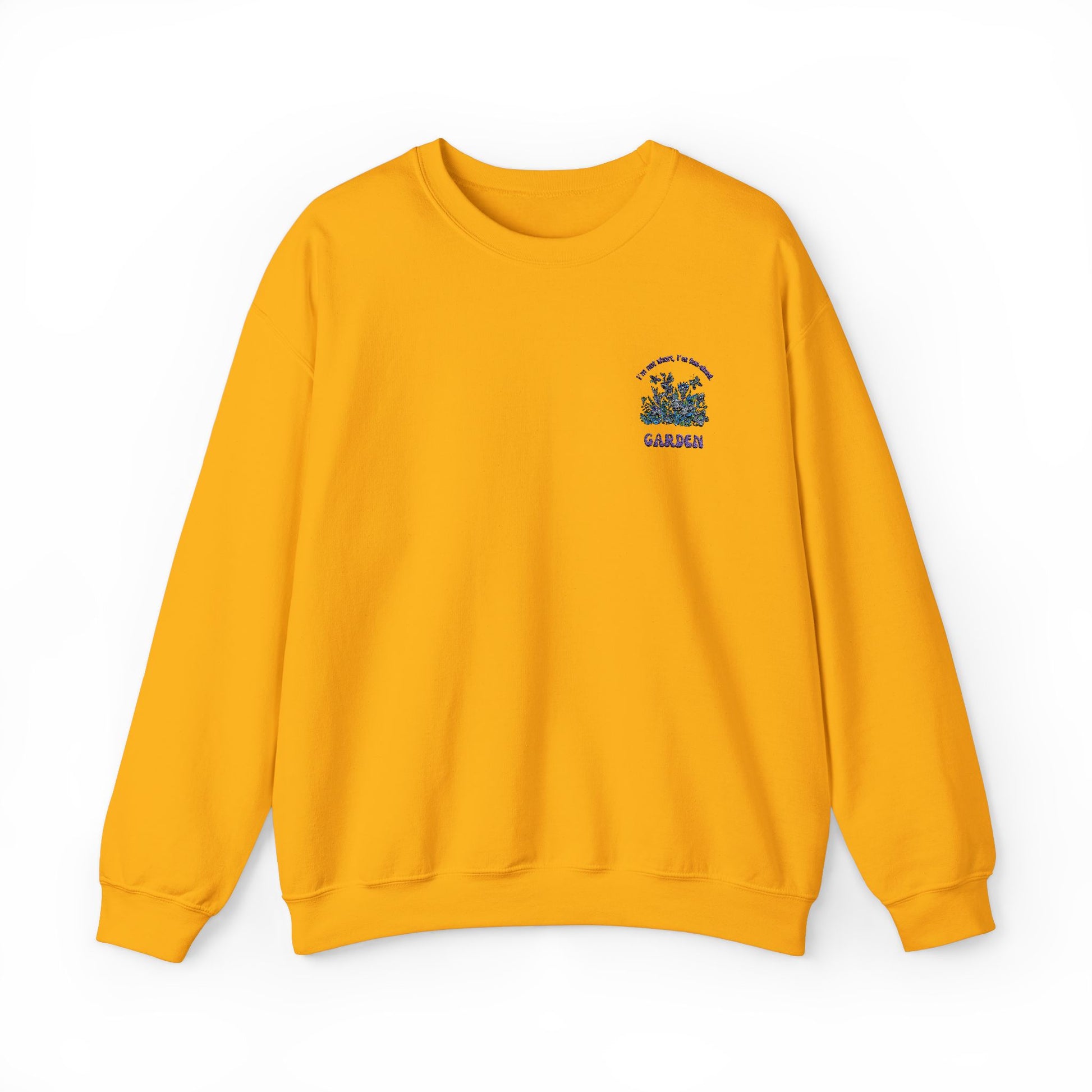 Garden Vibes Unisex Crewneck Sweatshirt - Cozy Botanical Style