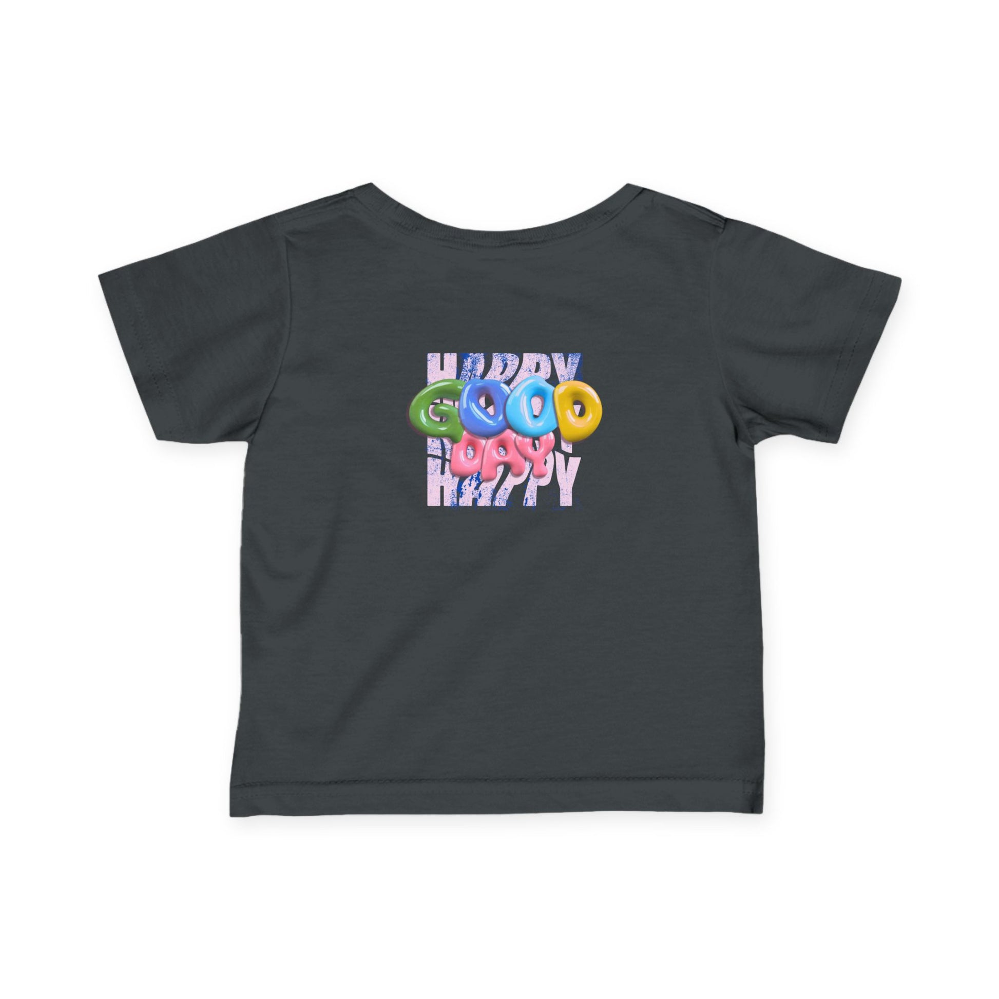 Happy Good Day Infant Tee - Fun Colorful Design for Baby