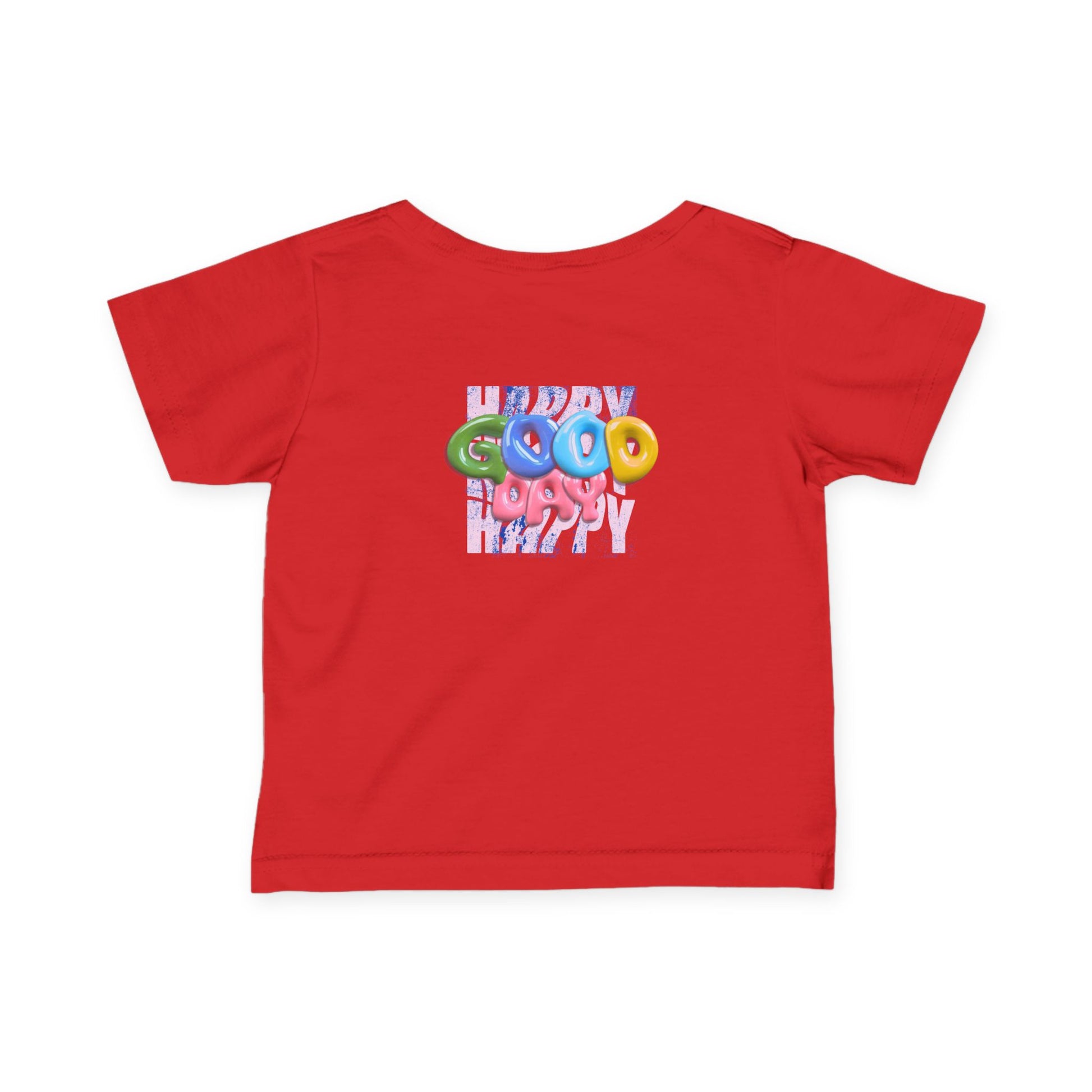 Happy Good Day Infant Tee - Fun Colorful Design for Baby