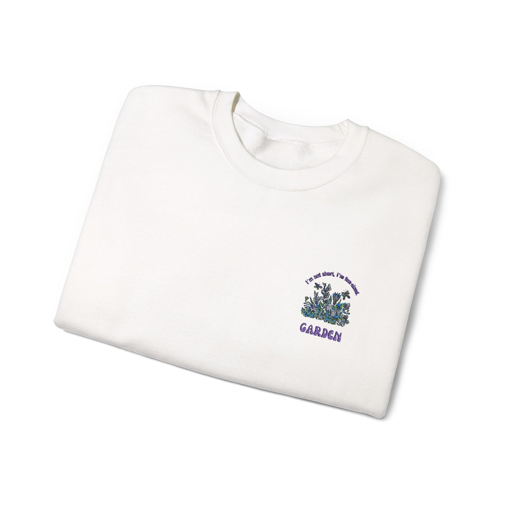 Garden Vibes Unisex Crewneck Sweatshirt - Cozy Botanical Style