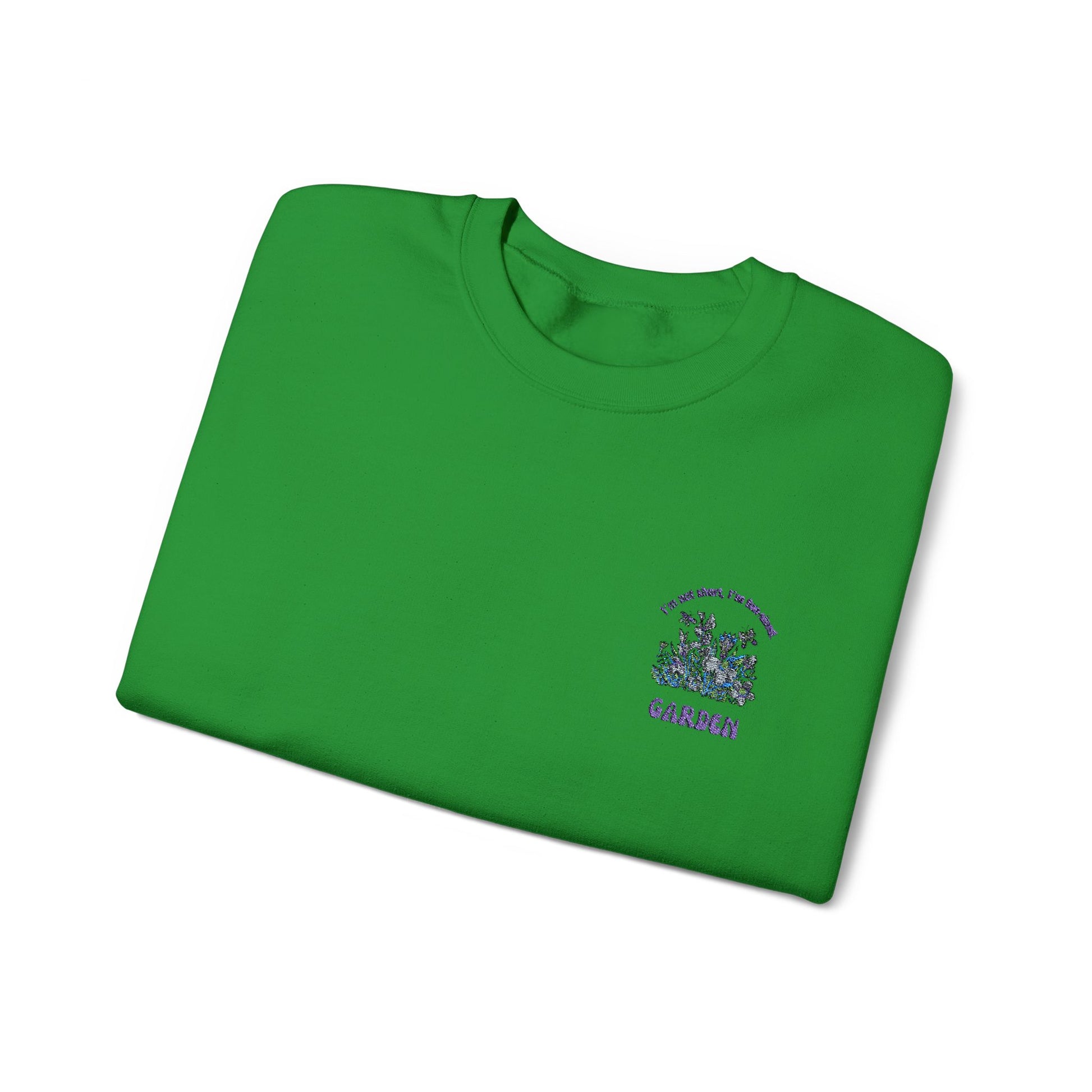 Garden Vibes Unisex Crewneck Sweatshirt - Cozy Botanical Style