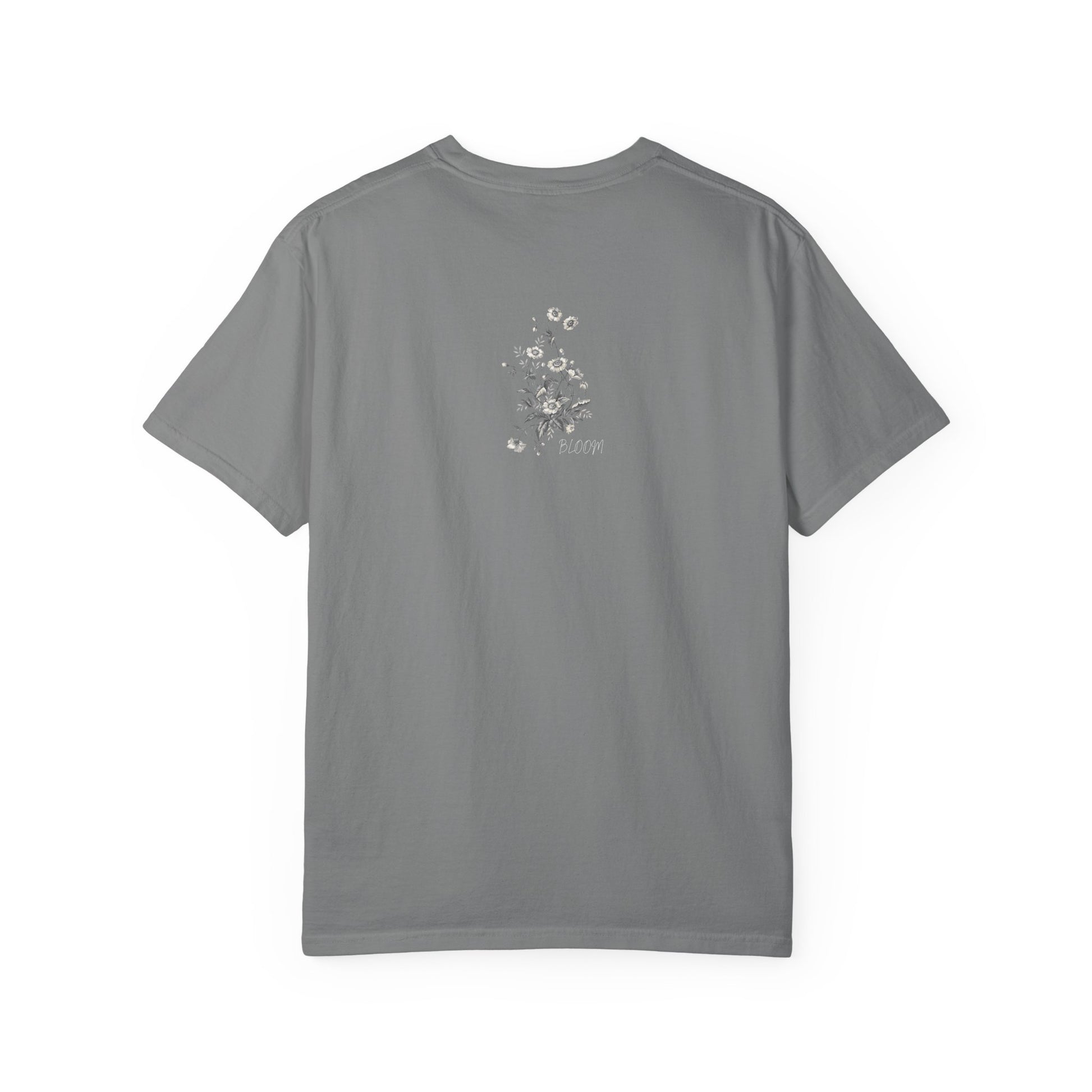 Purple Floral Butterfly T-shirt, Unisex Graphic Tee, Summer Fashion, Nature Lover Gift, Eco-Friendly Apparel