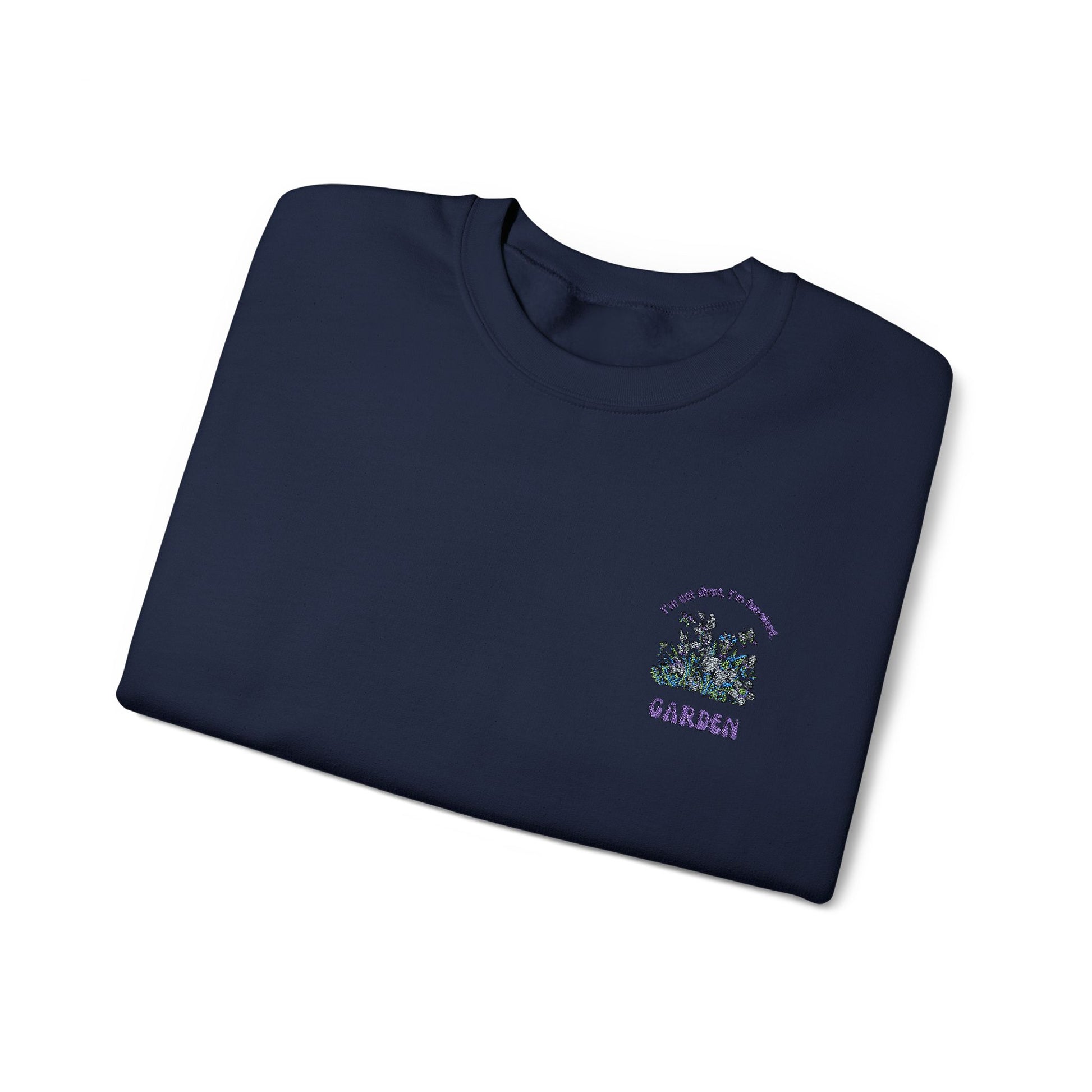 Garden Vibes Unisex Crewneck Sweatshirt - Cozy Botanical Style