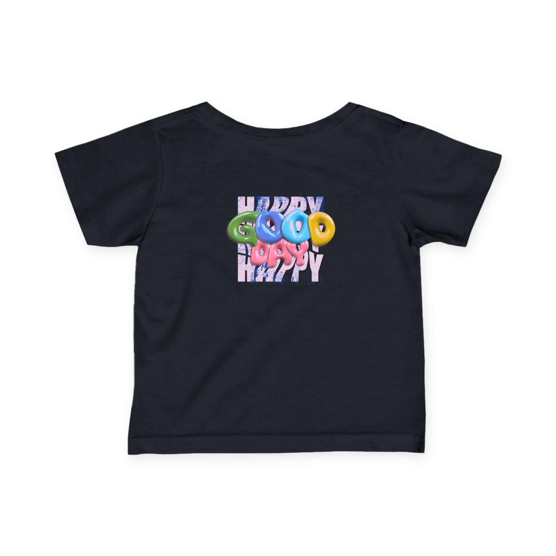 Happy Good Day Infant Tee - Fun Colorful Design for Baby
