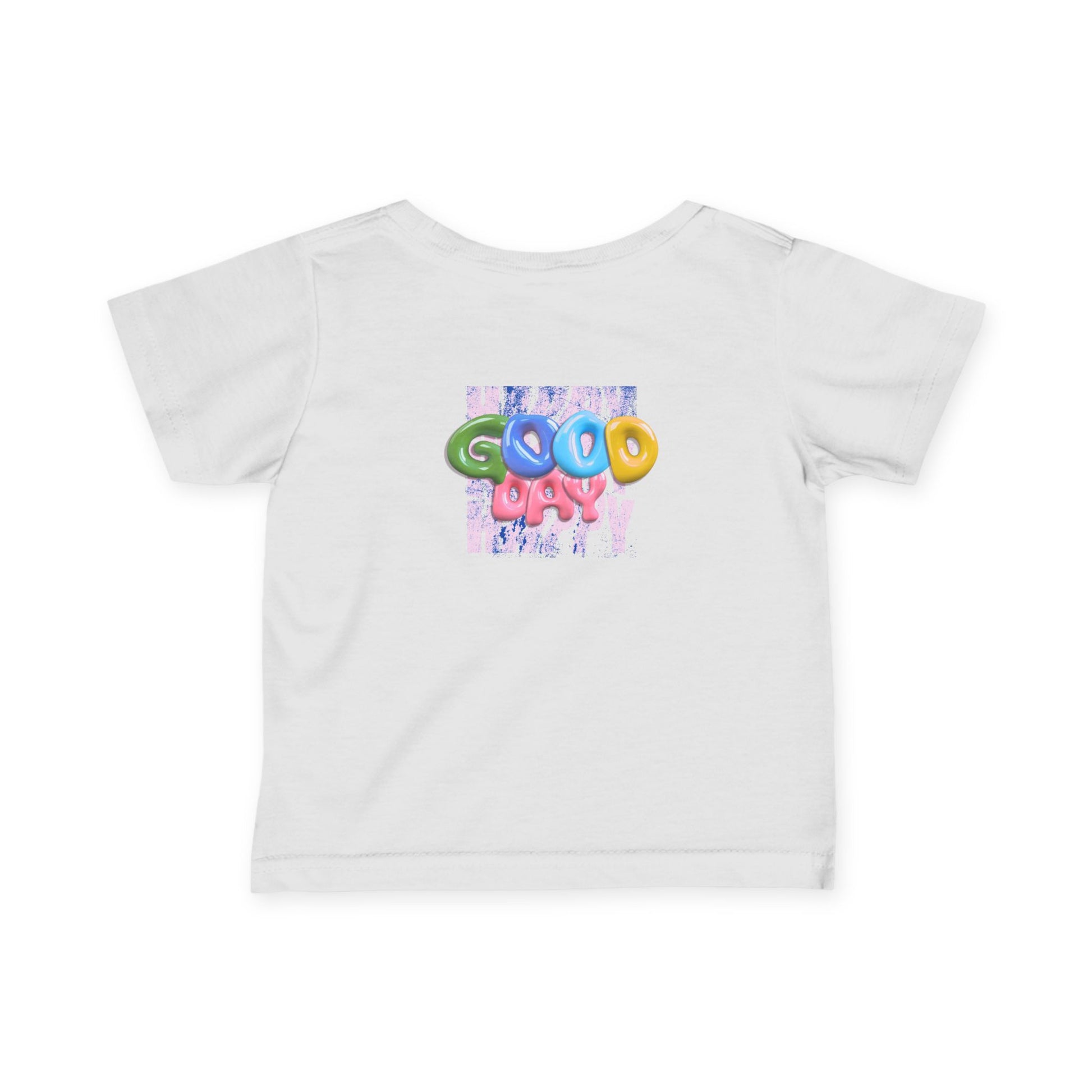 Happy Good Day Infant Tee - Fun Colorful Design for Baby
