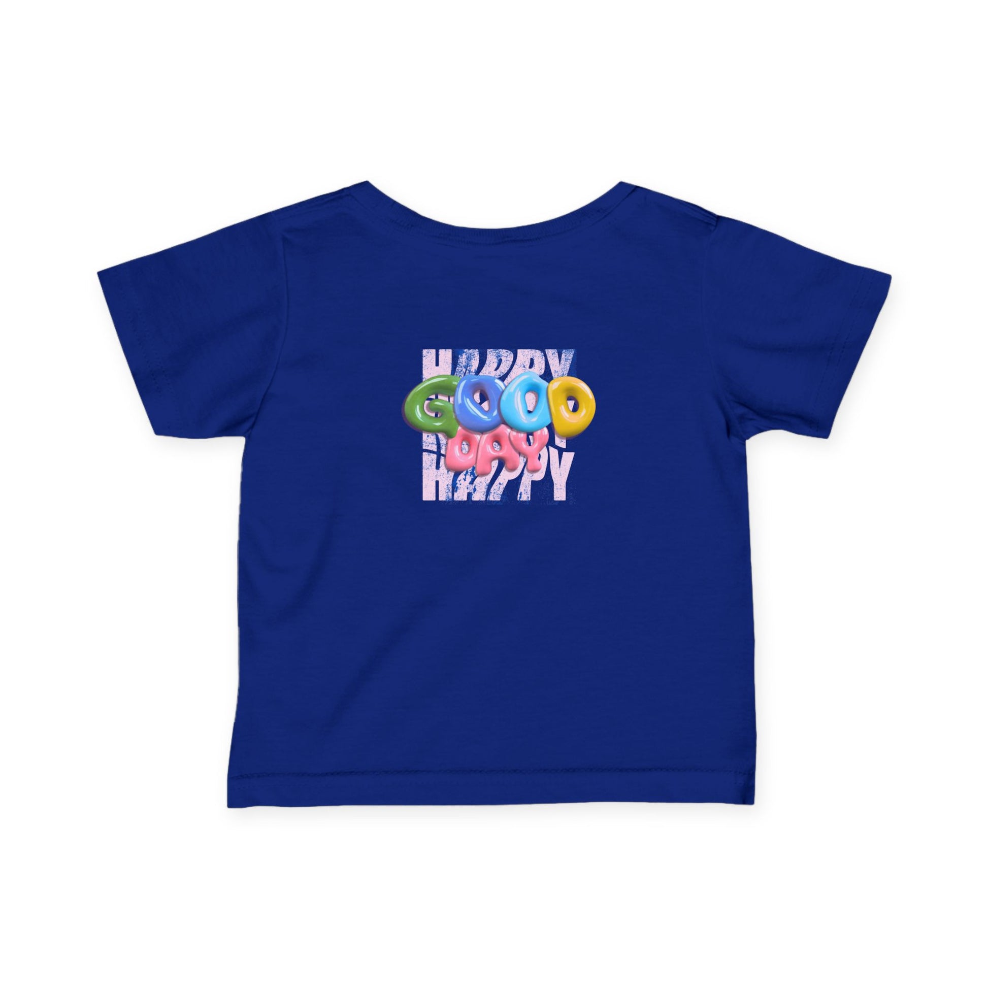 Happy Good Day Infant Tee - Fun Colorful Design for Baby