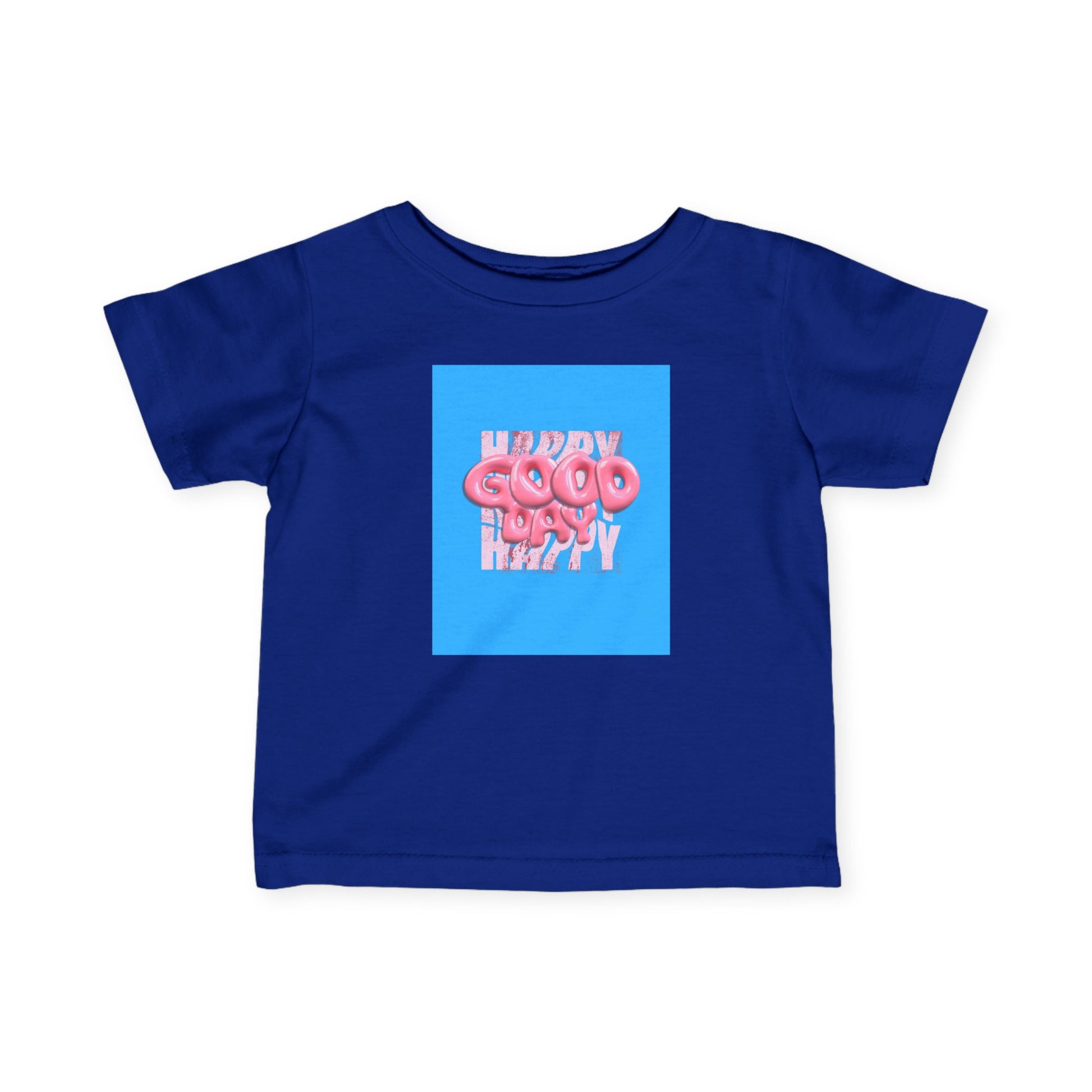 Happy Good Day Infant Tee - Fun Colorful Design for Baby
