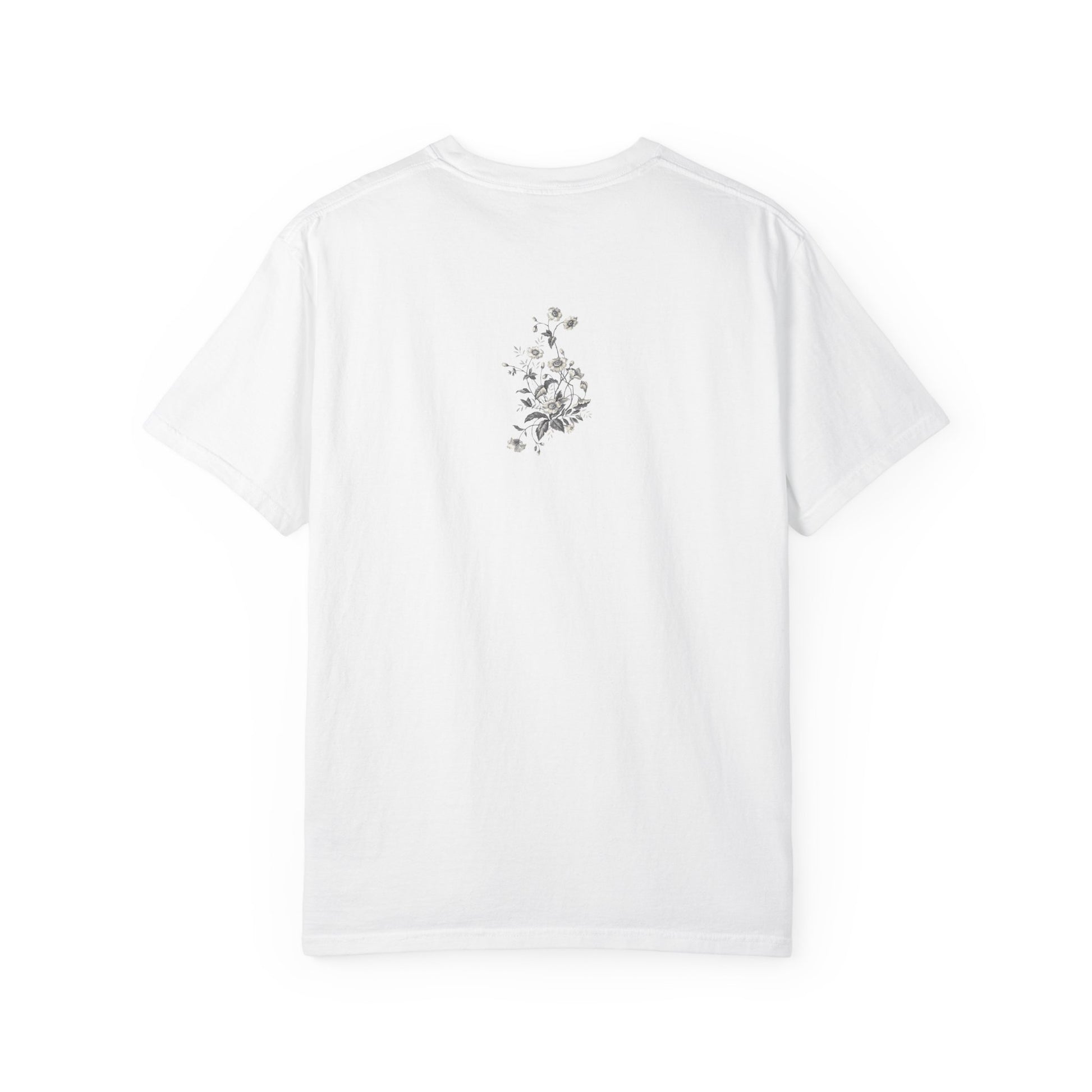 Purple Floral Butterfly T-shirt, Unisex Graphic Tee, Summer Fashion, Nature Lover Gift, Eco-Friendly Apparel