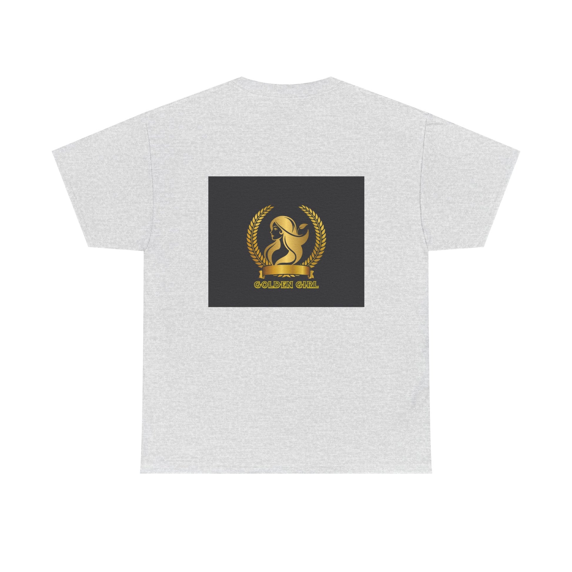 Golden Owl Unisex Heavy Cotton Tee - Casual Wear, Trendy T-Shirt, Unique Gift, Comfortable Apparel, Perfect for Any Occasion