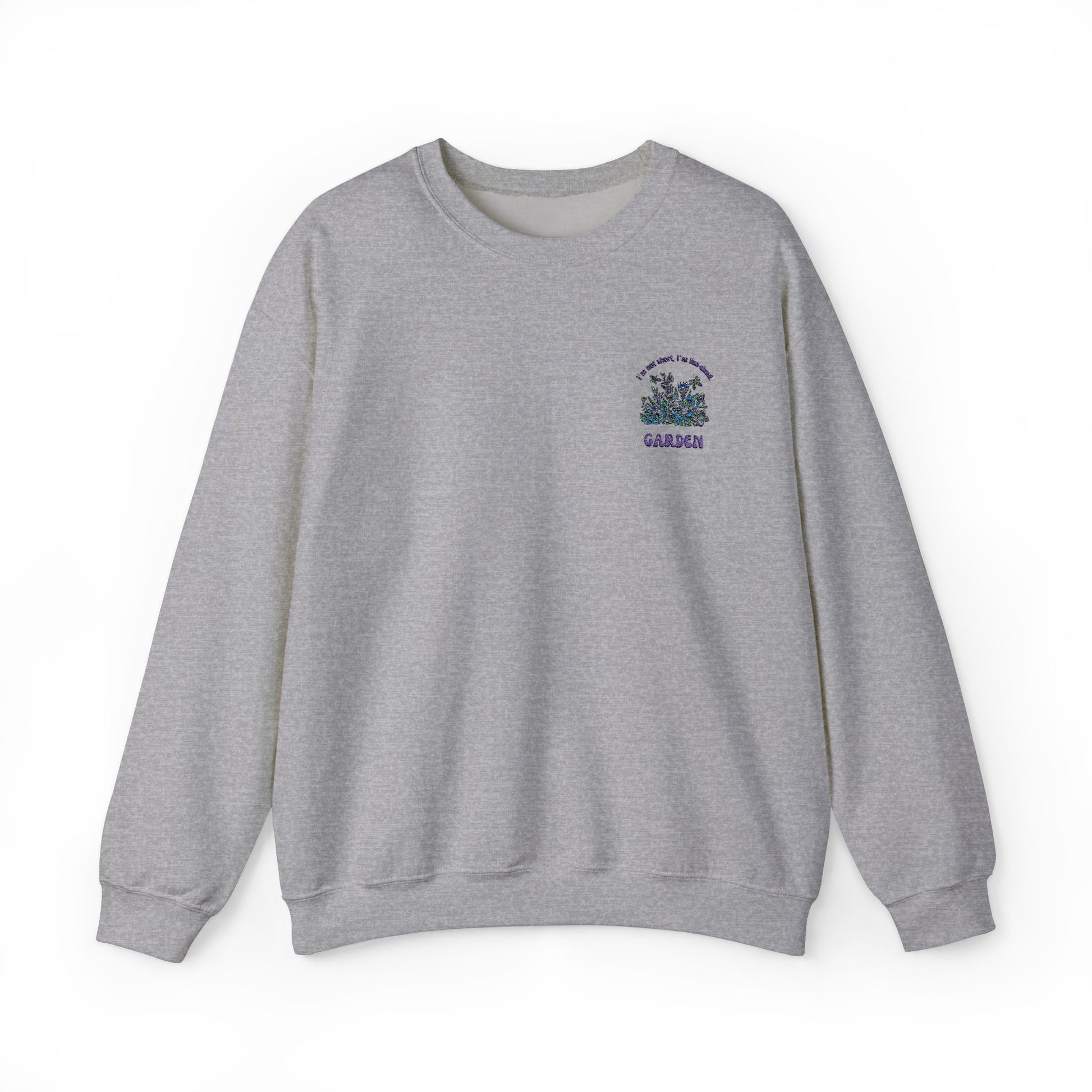 Garden Vibes Unisex Crewneck Sweatshirt - Cozy Botanical Style