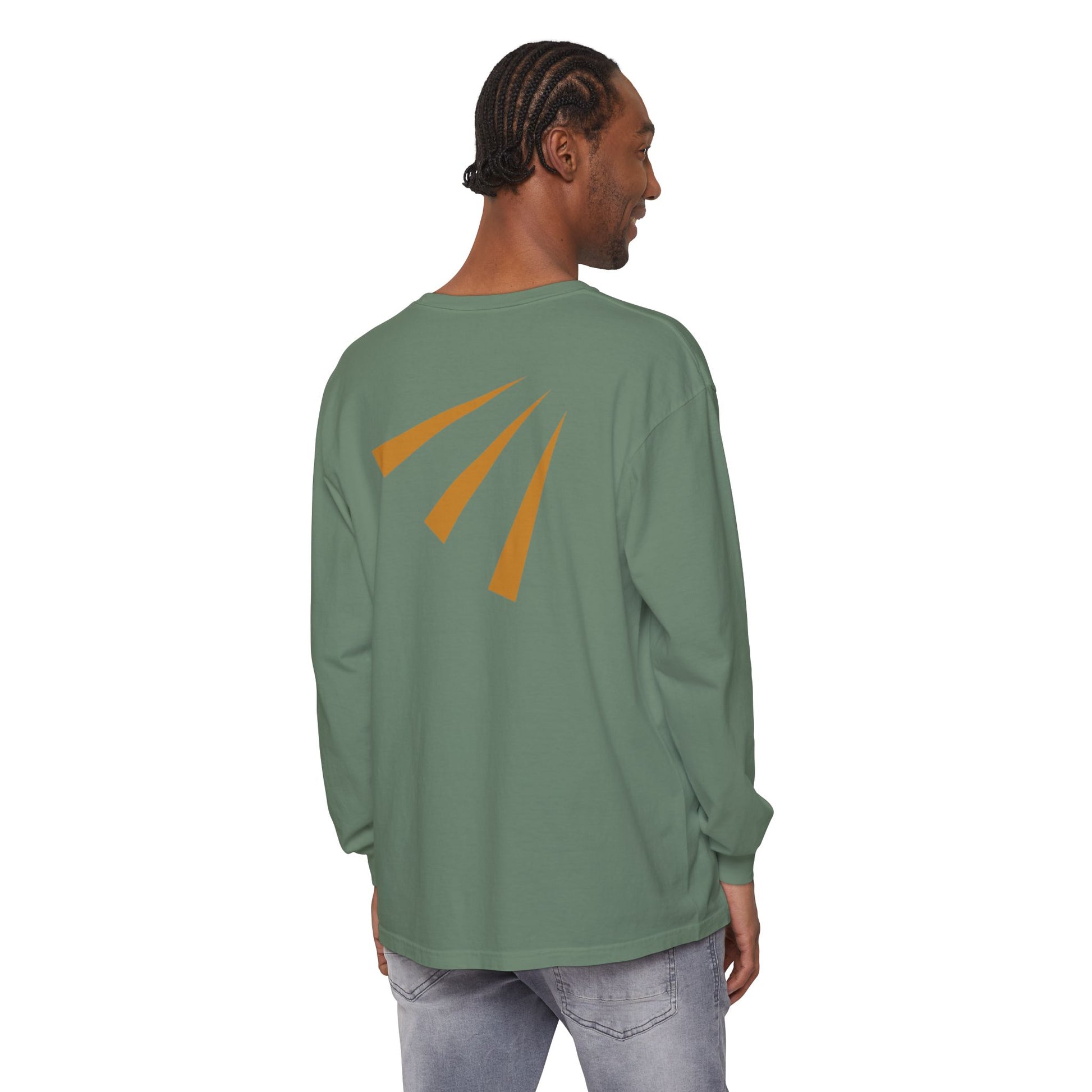 Smiling Character Unisex Long Sleeve Tee - Perfect for Casual Days & Gift Giving