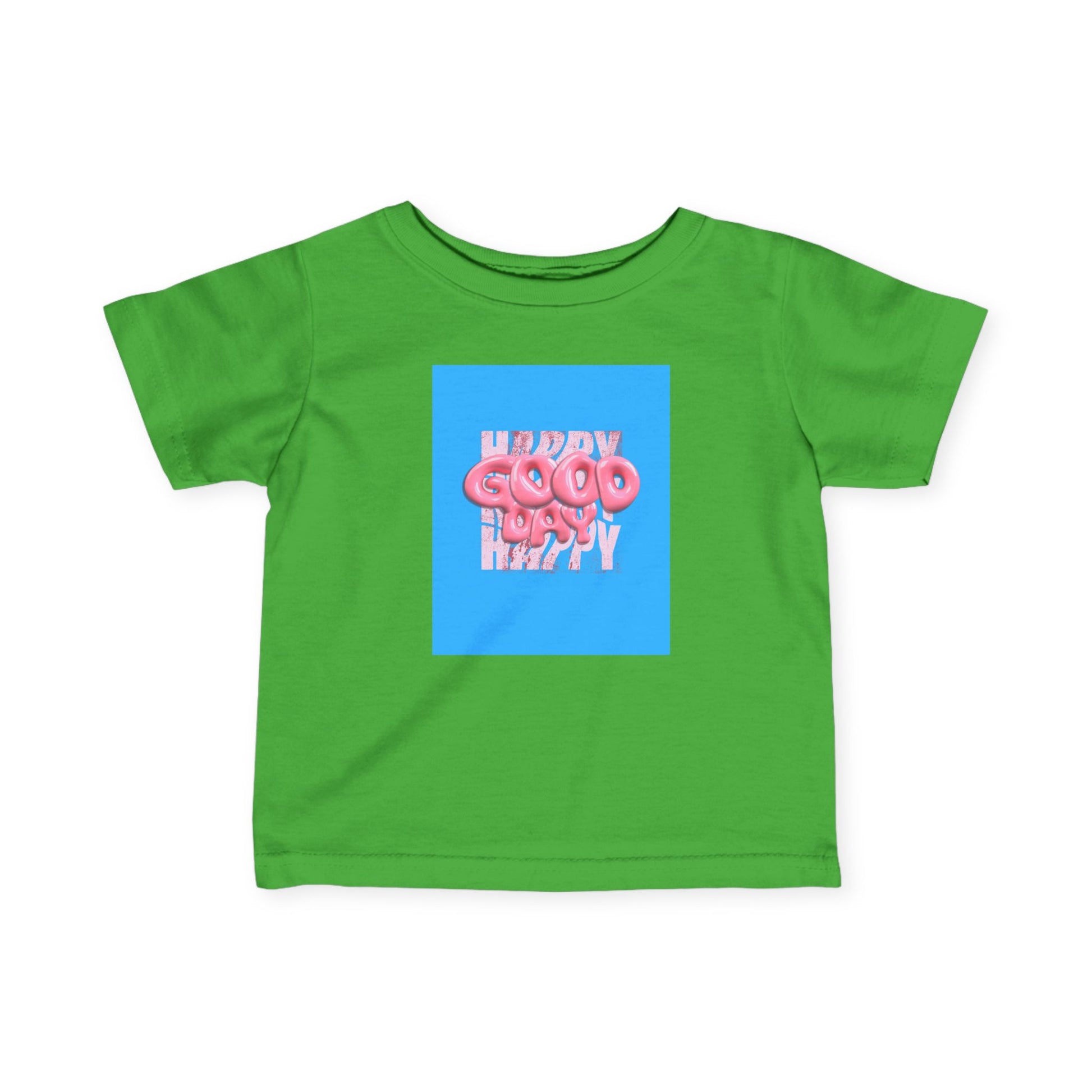 Happy Good Day Infant Tee - Fun Colorful Design for Baby