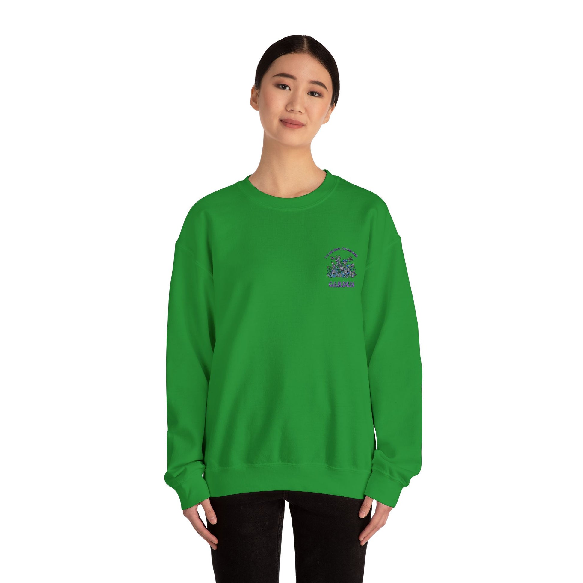 Garden Vibes Unisex Crewneck Sweatshirt - Cozy Botanical Style