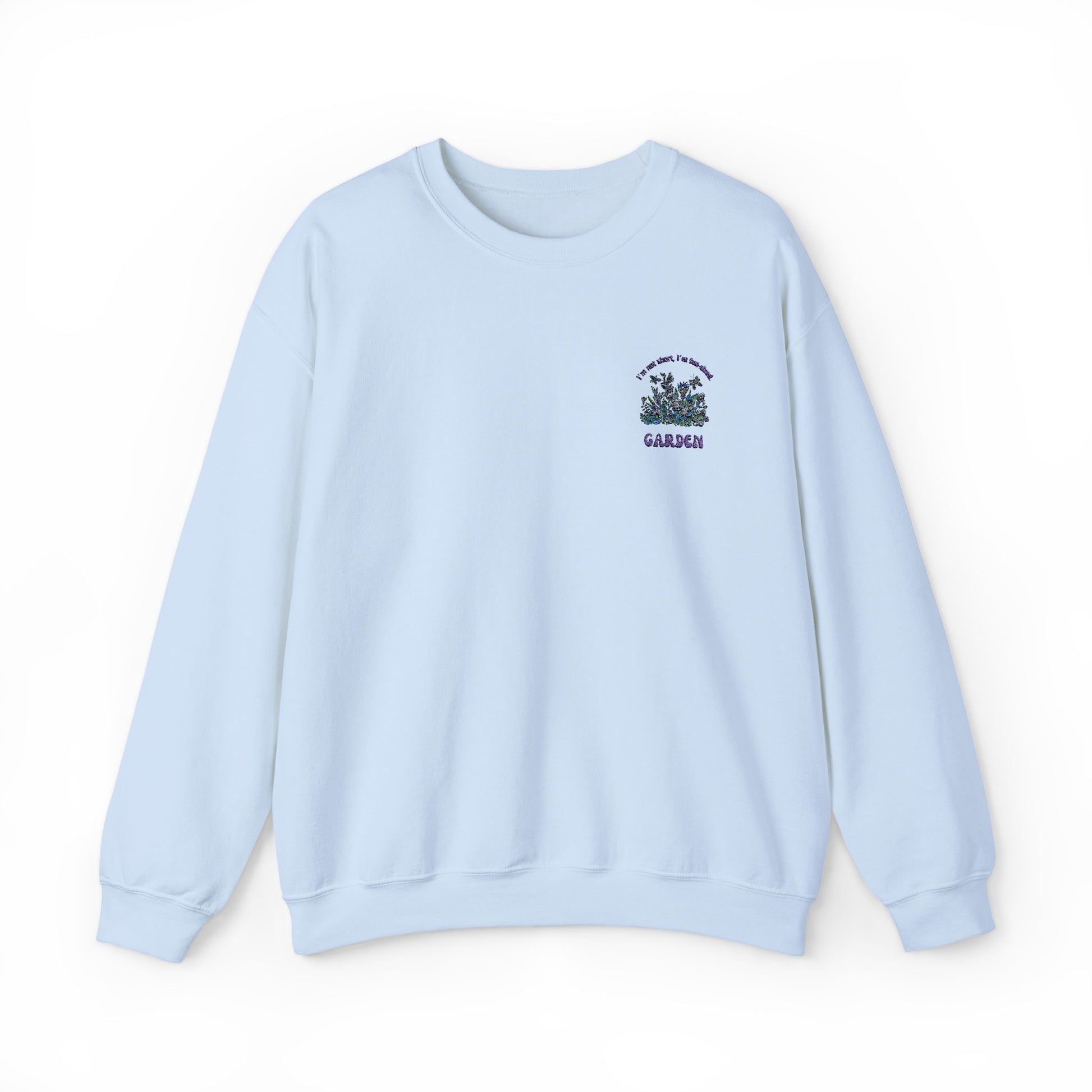 Garden Vibes Unisex Crewneck Sweatshirt - Cozy Botanical Style