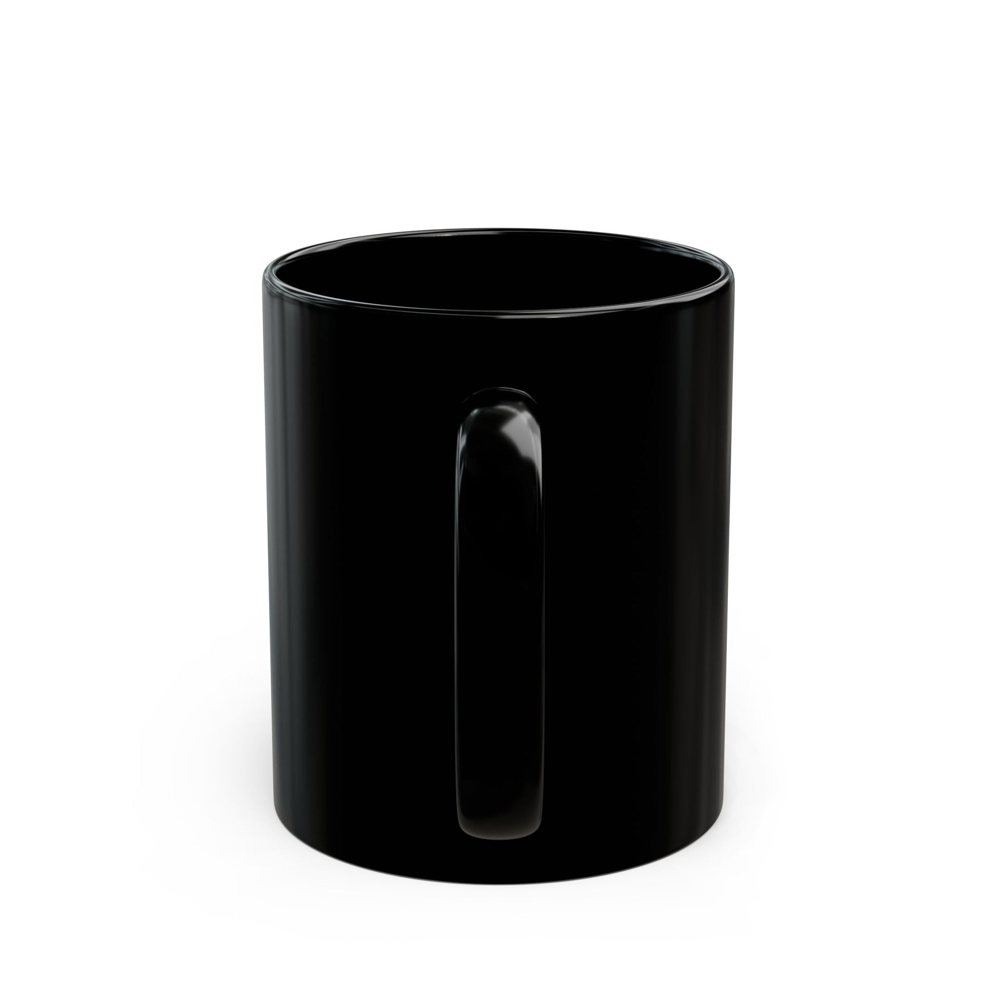 Skull Fire Black Mug - 11oz & 15oz | Unique Gift for Halloween & Everyday Use