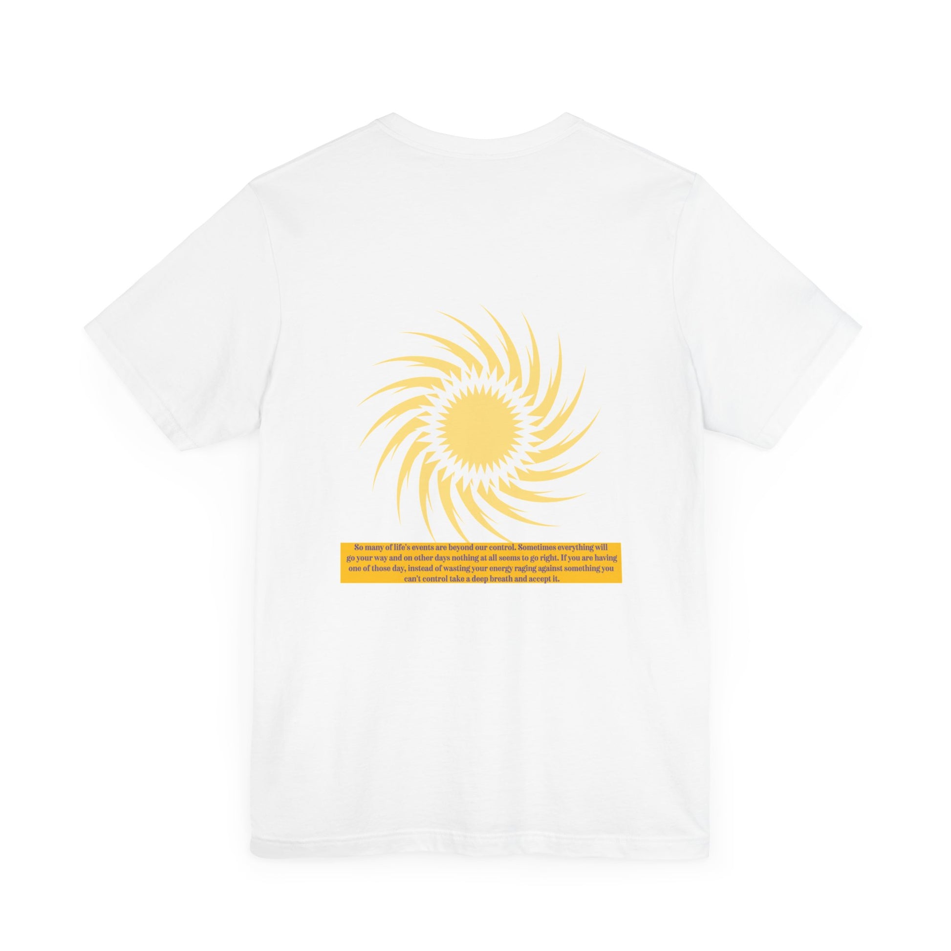 Energy Beacon Short Sleeve Tee - Unisex Inspirational Sun Design